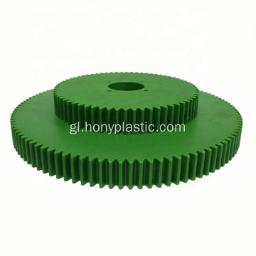 PA66 30GF Reducer de plástico dentado de plástico engrenaxe de nylon